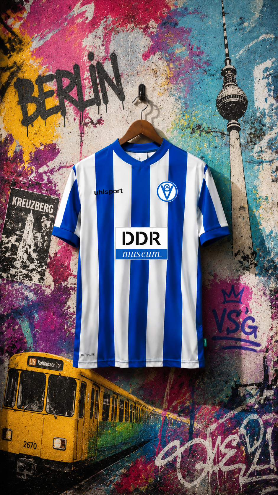 Heimtrikot 2026/27–  „80 Jahre VSG"